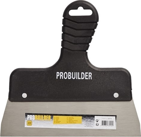 Probuilder spackelspade, 200 mm, rostfritt stål