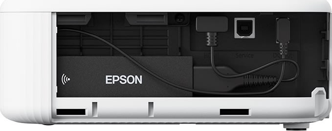 Epson CO-FH02 WXGA-projektorer | vit