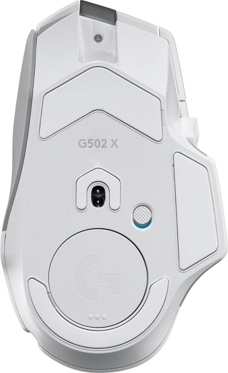 Logitech G502 X Plus trådlös gamingmus | vit