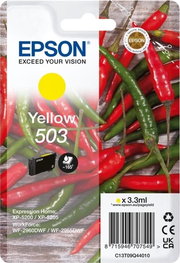 Epson T503 Bläckpatron, gul