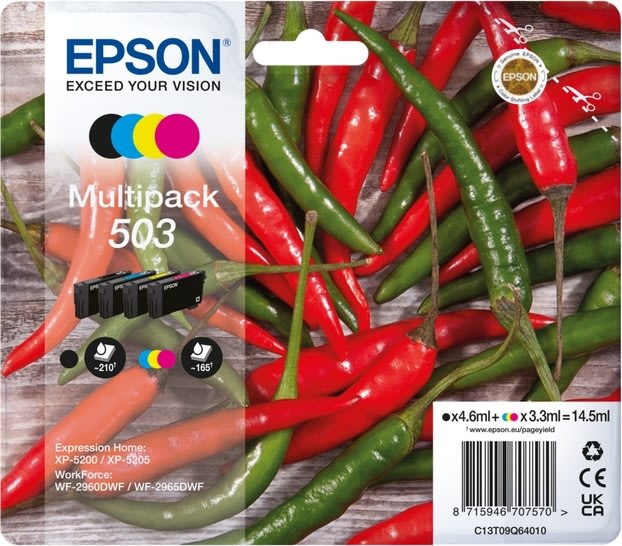 Epson T503 Bläckpatron, flerpack