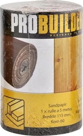 Probuilder sandpapper, 5 m, k60