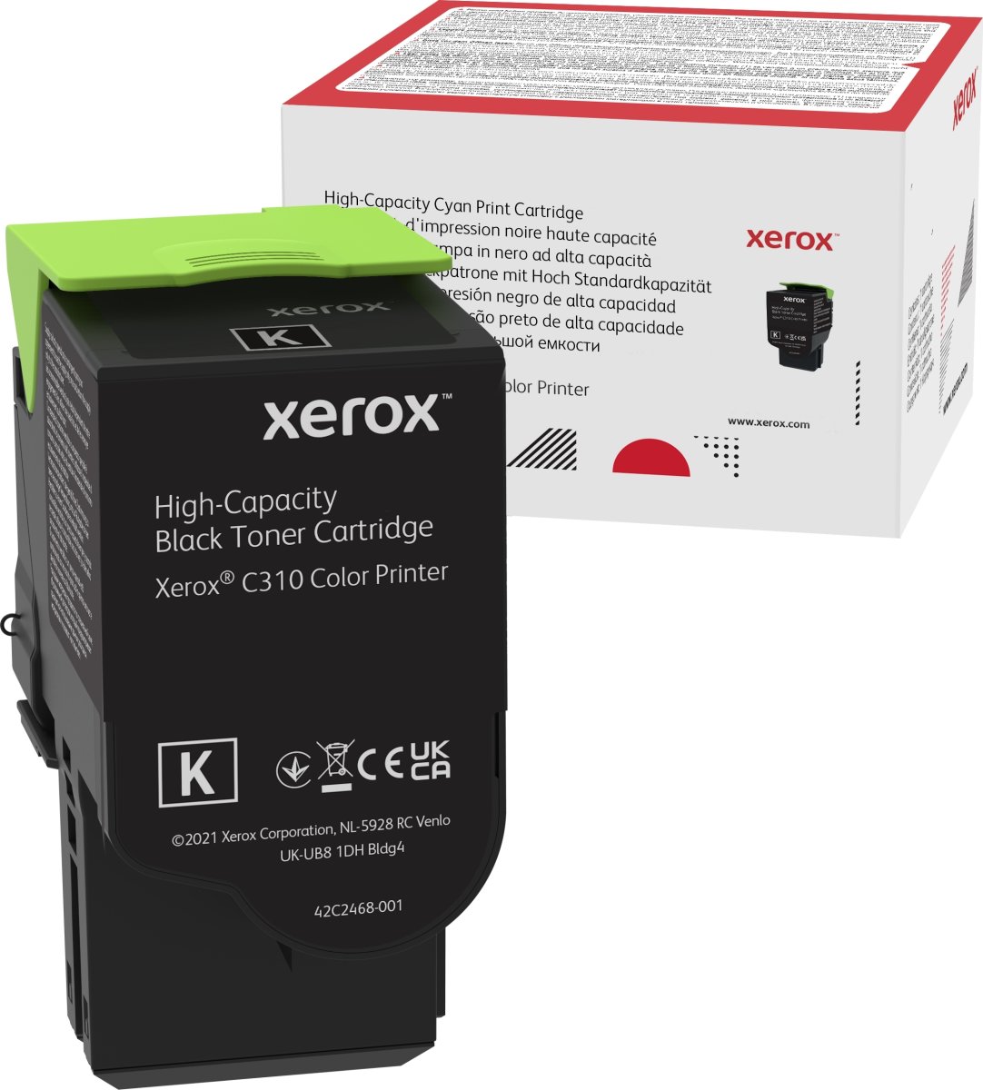 Xerox C310 / C315 lasertoner | svart | 8000 sidor