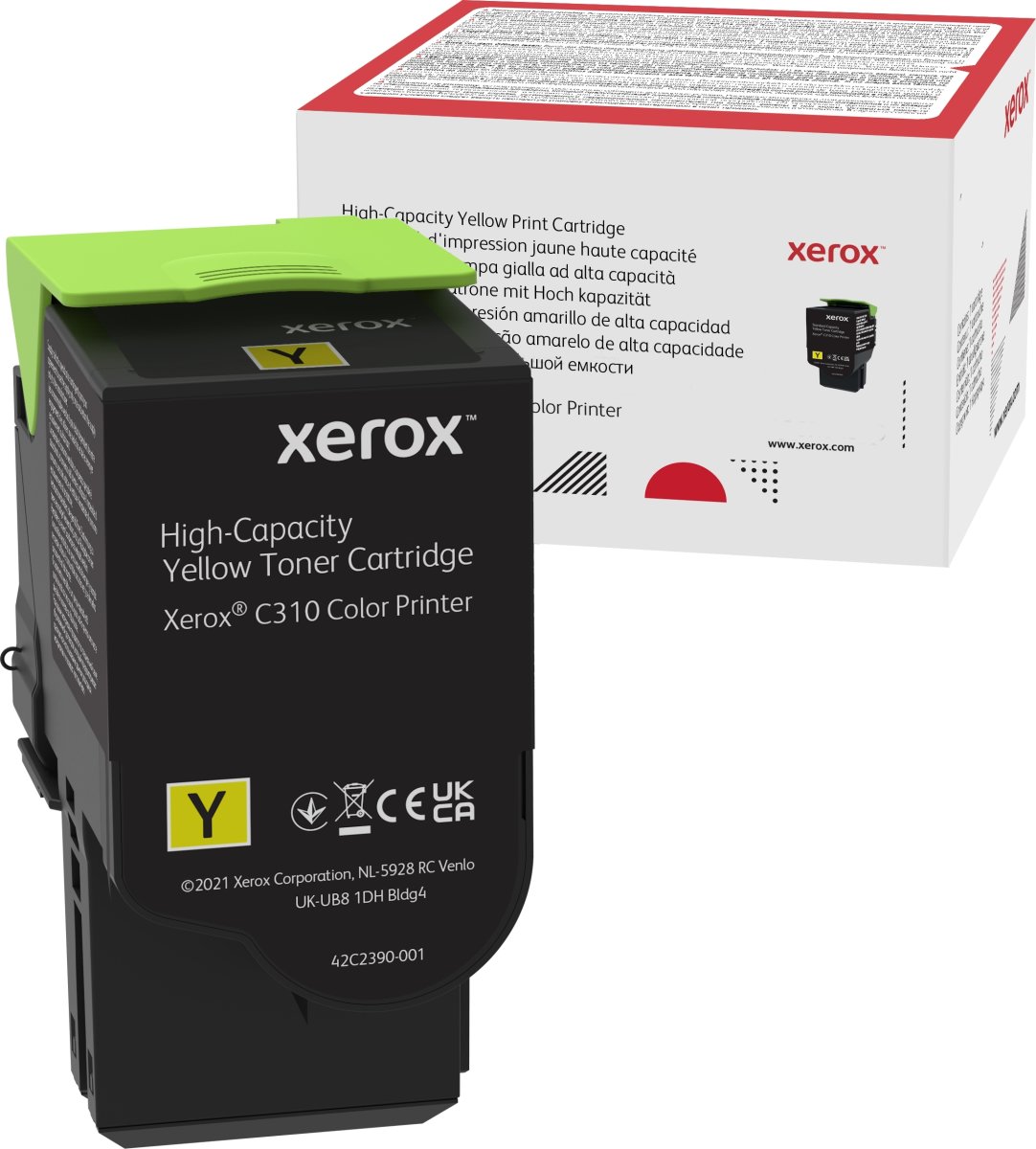 Xerox C310 / C315 lasertoner | gul | 5500 sidor