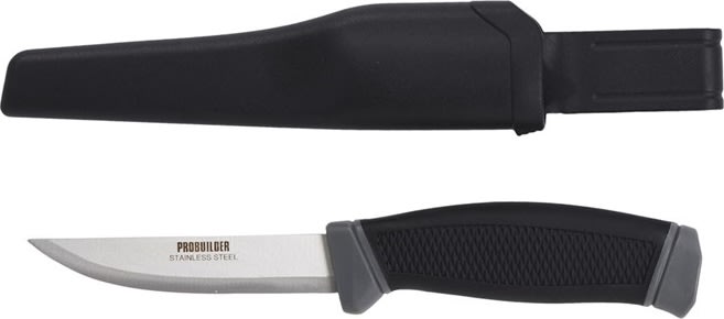 Probuilder slipkniv, rostfritt stål