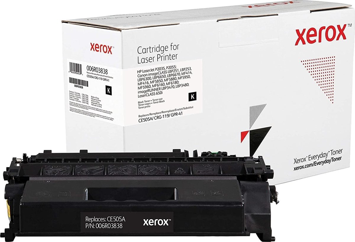 Xerox Everyday lasertoner | HP 05A | Svart