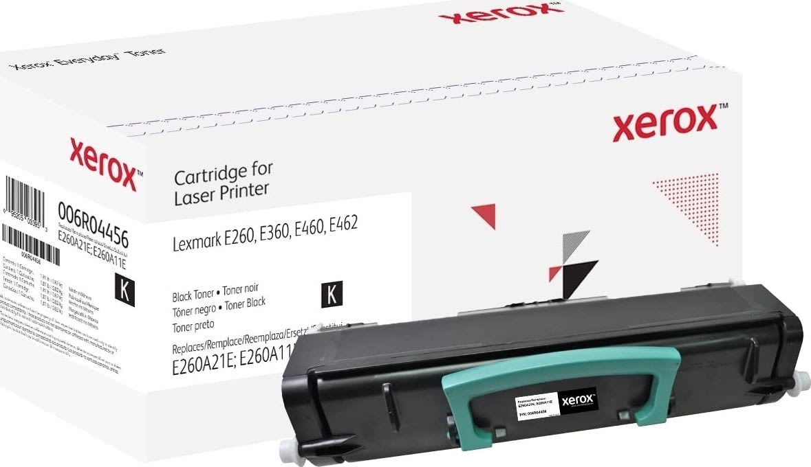 Xerox Everyday lasertoner Lexmark E260A21E, svart