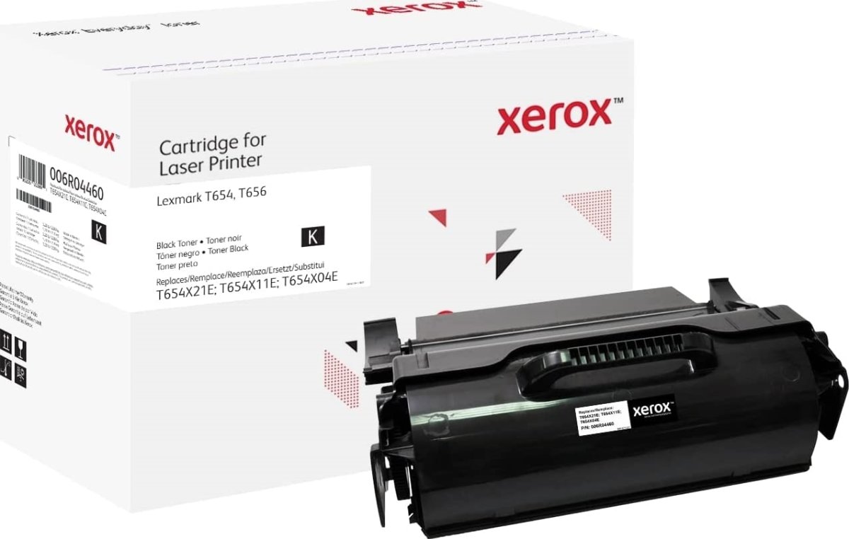 Xerox Everyday lasertoner Lexmark T654X21E svart