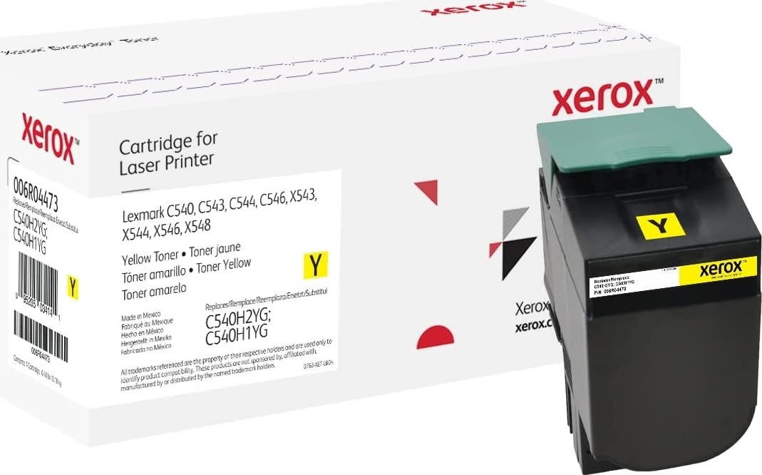 Xerox Everyday lasertoner | Lexmark C540H2YG | Gul