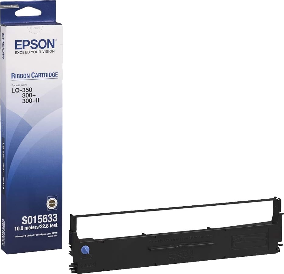 Epson LQ-200/300/350/580/870 färgband, svart