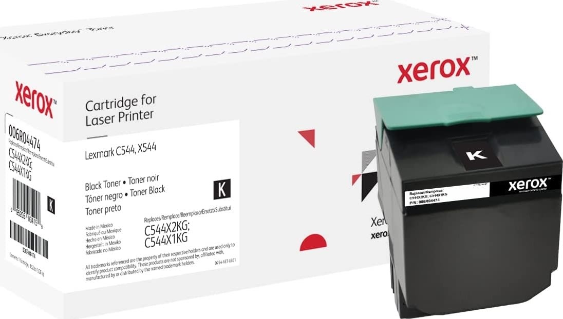 Xerox Everyday lasertoner Lexmark C544X1KG, svart