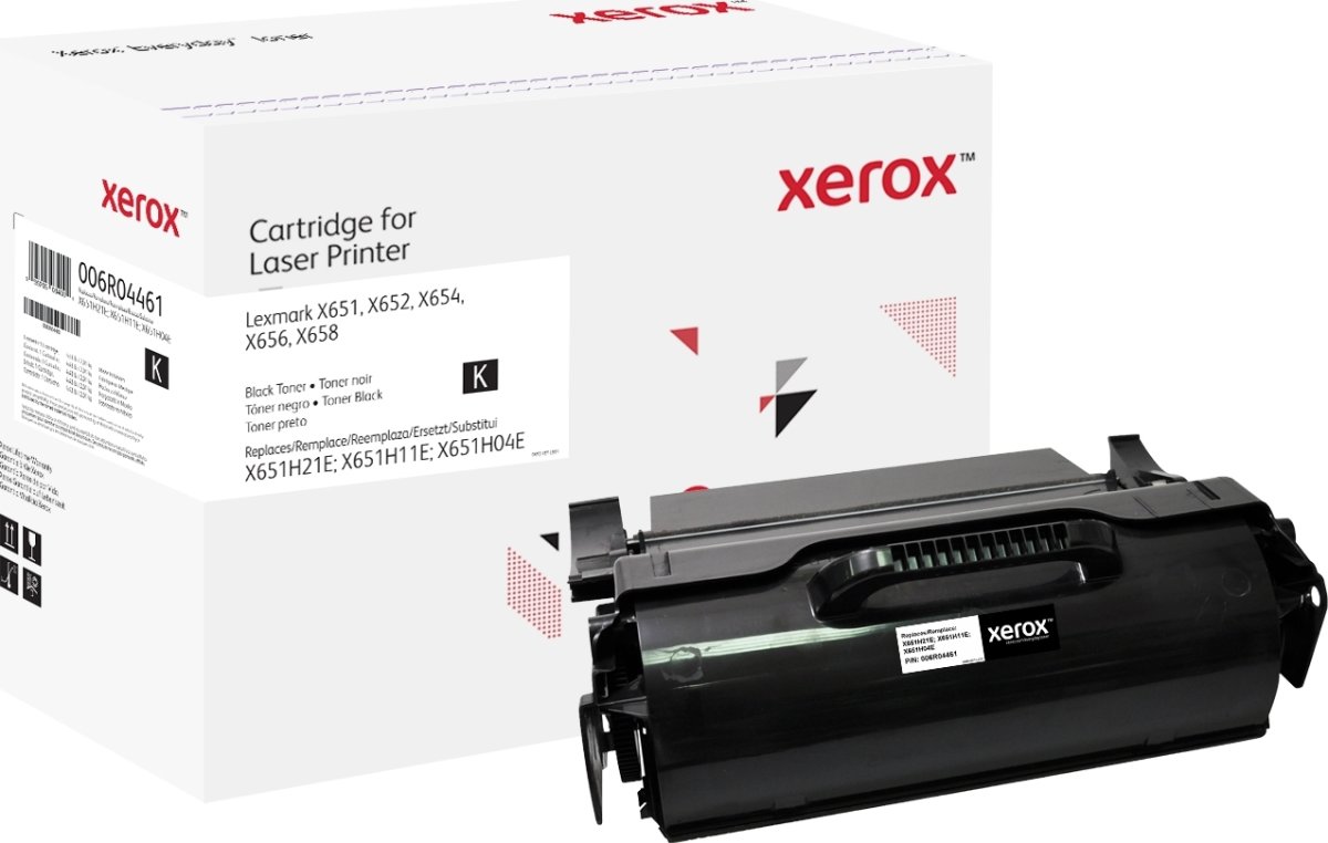 Xerox Everyday lasertoner Lexmark X651H21E svart