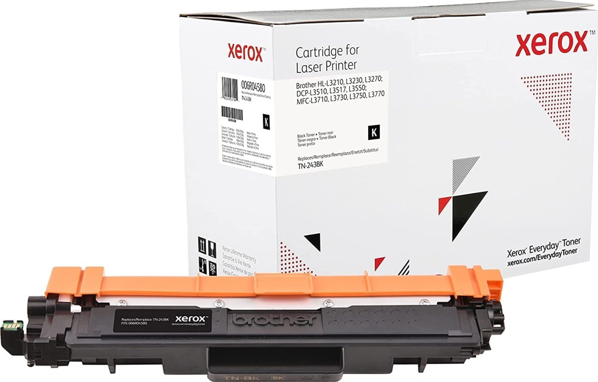 Xerox Everyday lasertoner Brother TN-243BK, svart