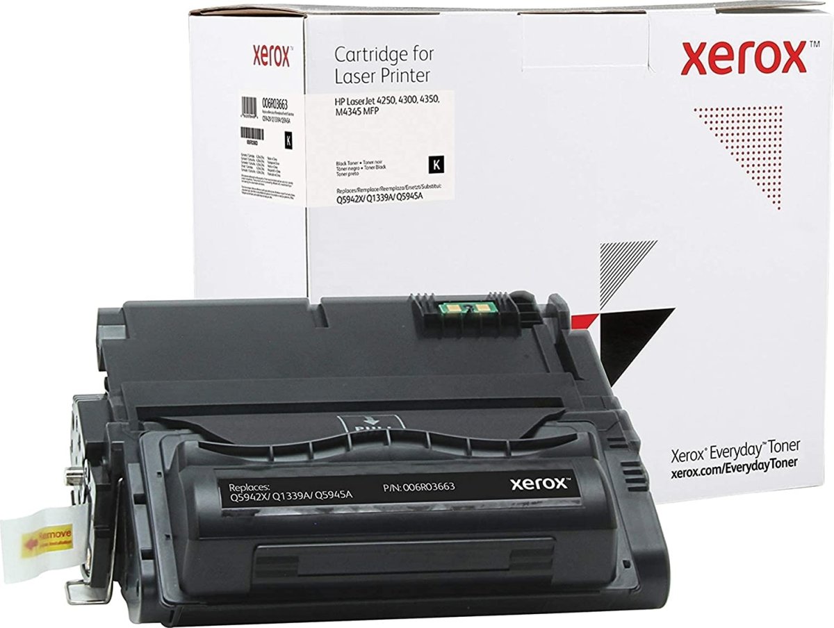 Xerox Everyday lasertoner HP 42A, 39A, 45A | Svart