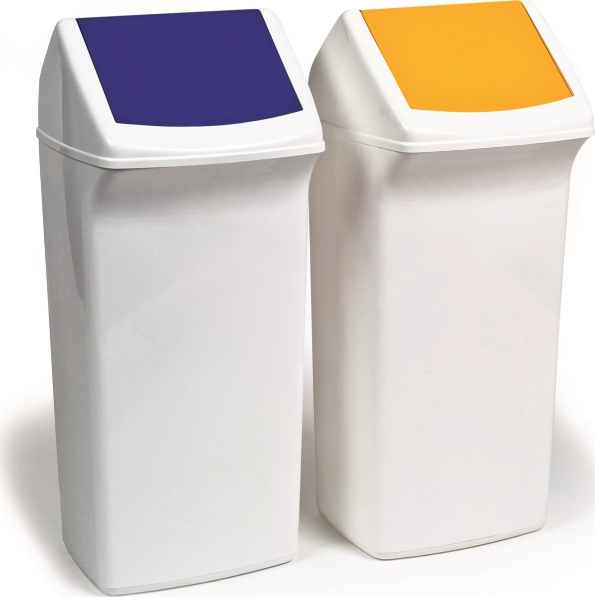 Durabin vipplock för avfallshink | 40 liter | Gul