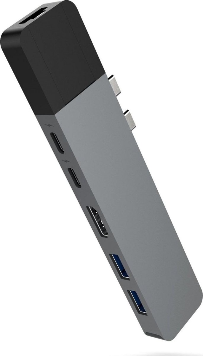Hyper Net 6-i-2 USB-C Hub | Grå