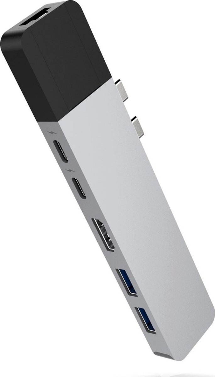 Hyper Net 6-i-2 USB-C Hub | Silver