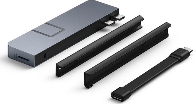 Hyper Duo Pro 7-i-2 USB-C Hub | Grå