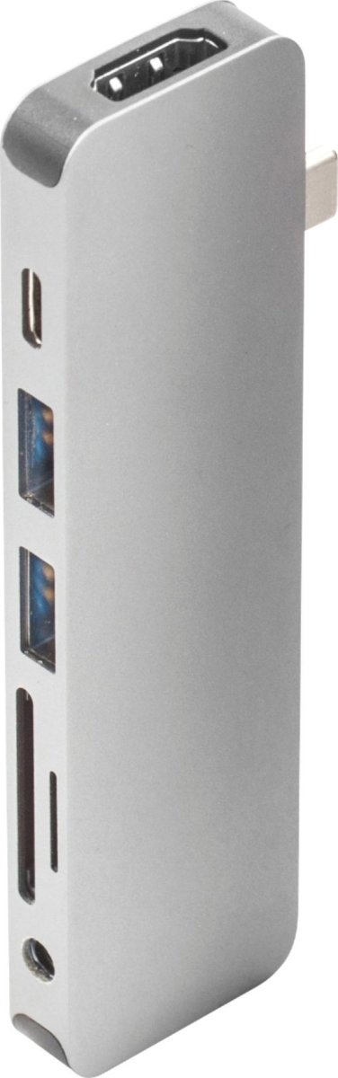 Hyper Solo 7-i-1 USB-C Hub | Silver