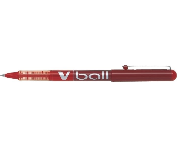 Pilot V-Ball 05 Rollerballpenna, röd