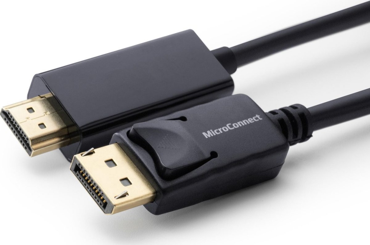 MicroConnect DisplayPort 1.2 HDMI-kabel | 0,5 m