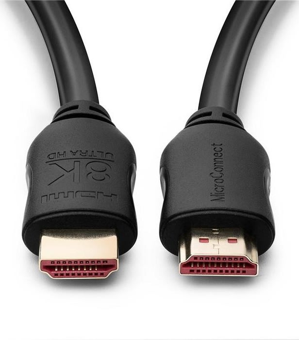 MicroConnect 8K HDMI-kabel | 3 m | Svart