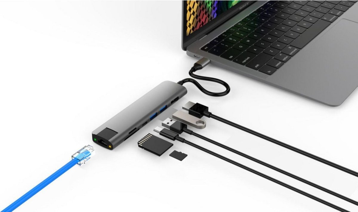 Hyper Slab 7-i-1 USB-C Hub