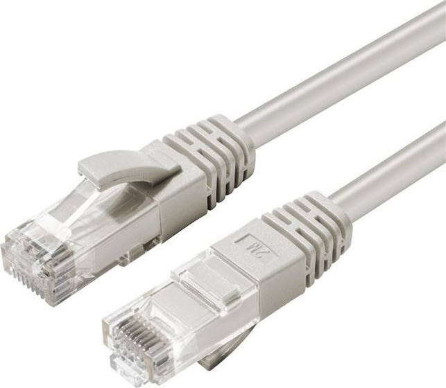 MicroConnect CAT6 UTP-nätverkskabel | 0,5 m | Grå