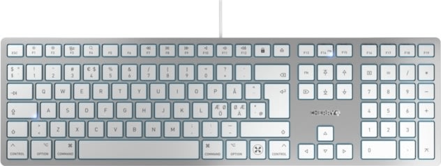 Cherry KC 6000C tangentbord för Mac | Silver