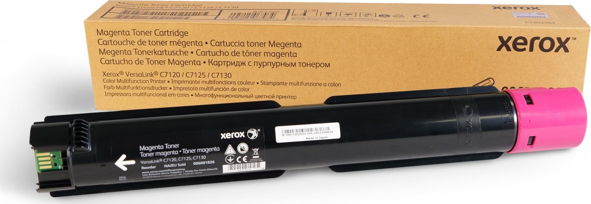 Xerox VersaLink C7100 toner 18 000 sidor | Magenta