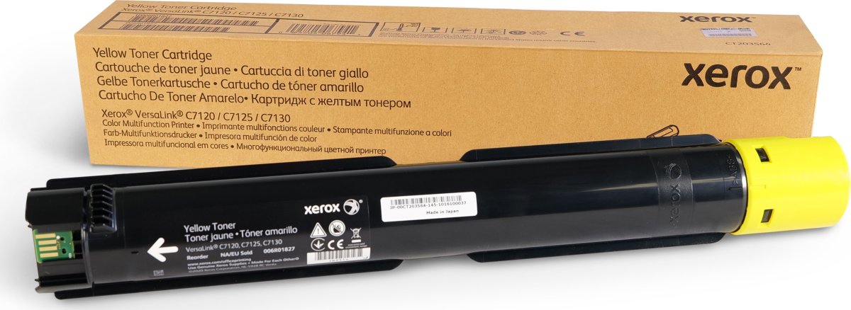 Xerox VersaLink C7100 toner | 18 000 sidor | Gul