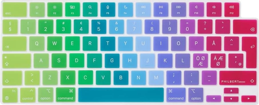 Philbert Keyboard Cover MacBook Pro/Air 13-14-16”