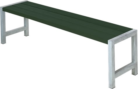 Plus Plankbänk | L 176 cm | Grön