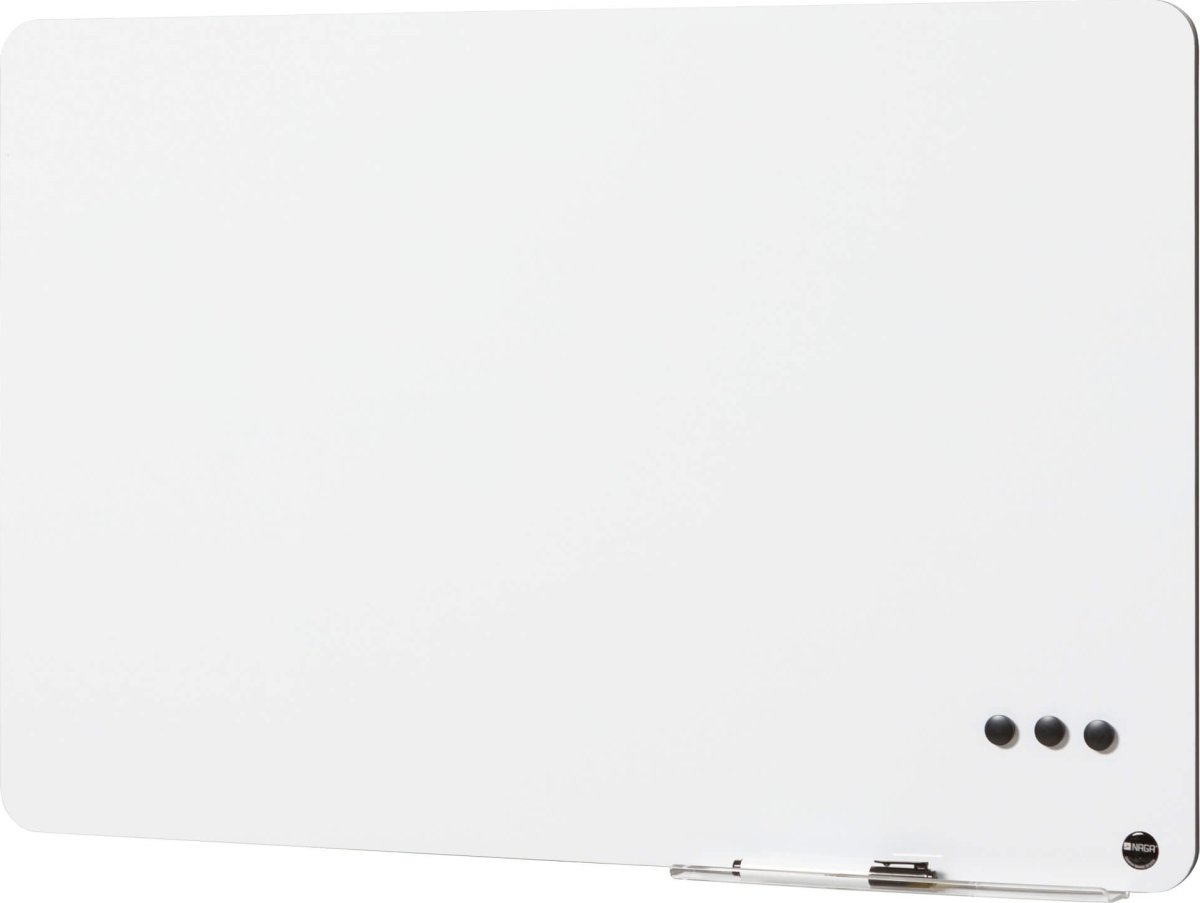 Naga Magnetisk whiteboard utan ram | 117x87 cm