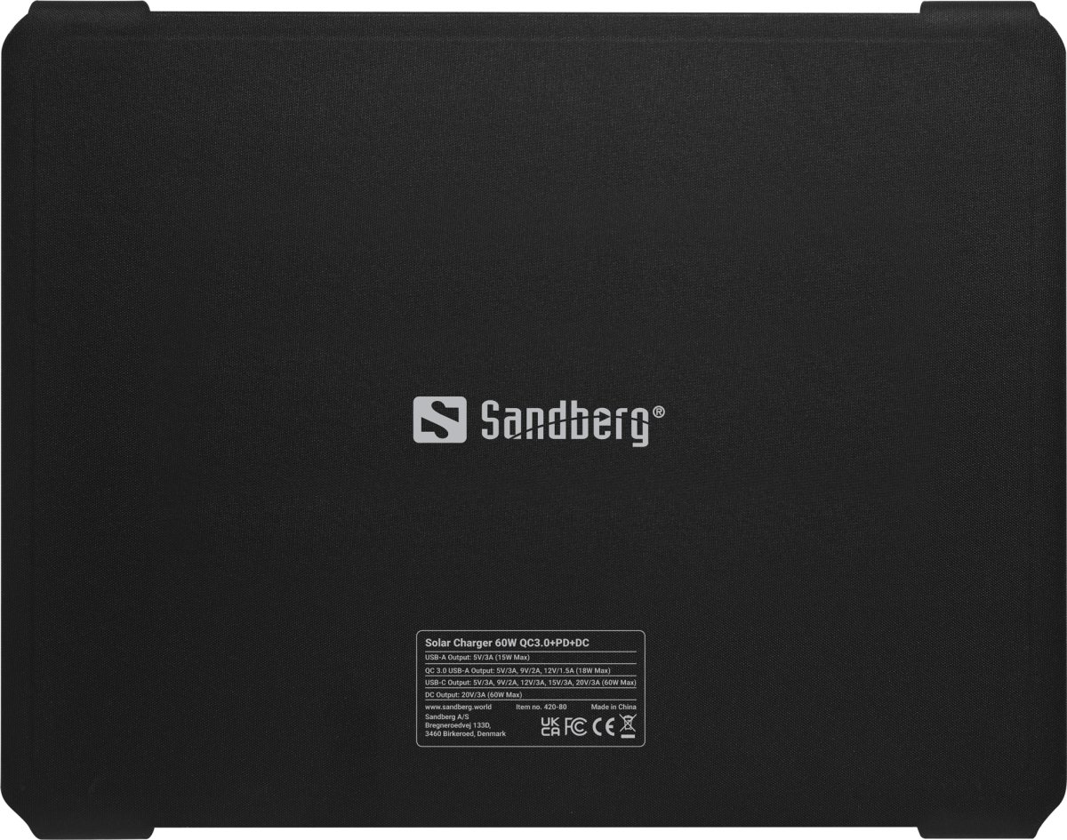 Sandberg 60W | Solcellsladdare