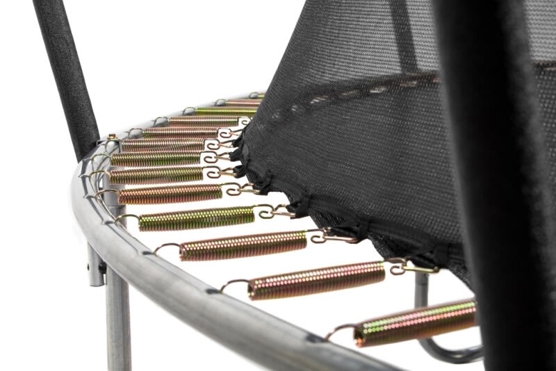 Salta studsmatta Cosmos, Ø427 cm, svart