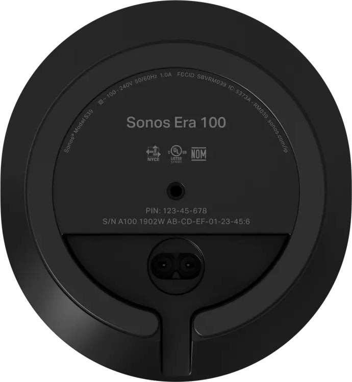 Sonos Era 100 högtalare, svart