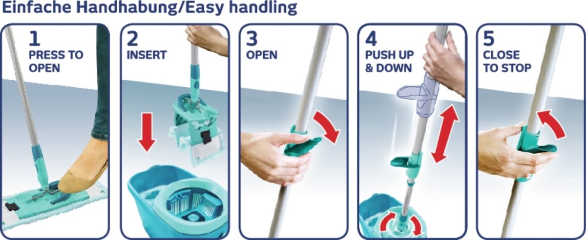 Leifheit Clean Twist Golvskrubbset