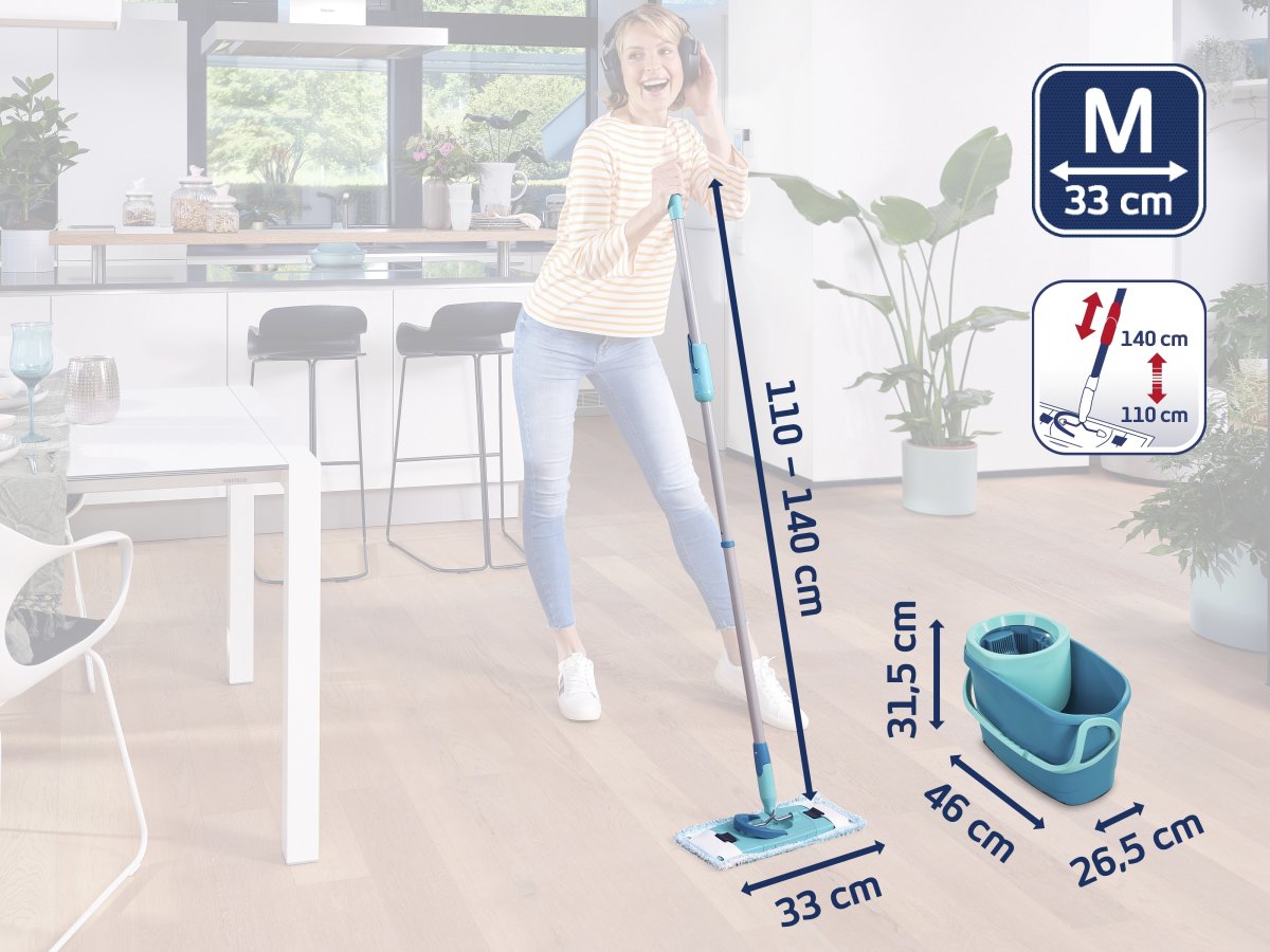 Leifheit Clean Twist Golvskrubbset