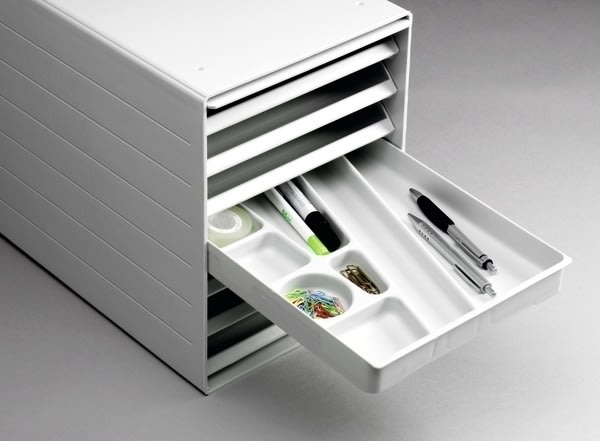 Durable Idealbox Plus lådskåp, 7, Grå