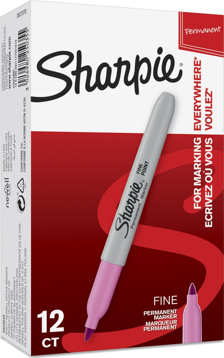 Sharpie Permanent Marker | Fine Point | Rosa