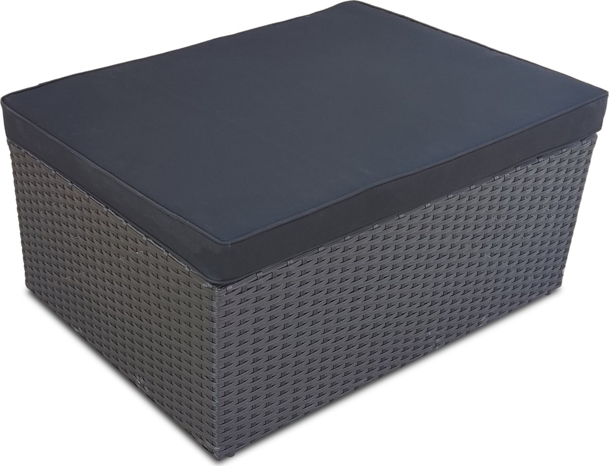 OUTDOOR soffgrupp / loungegrupp, Svart