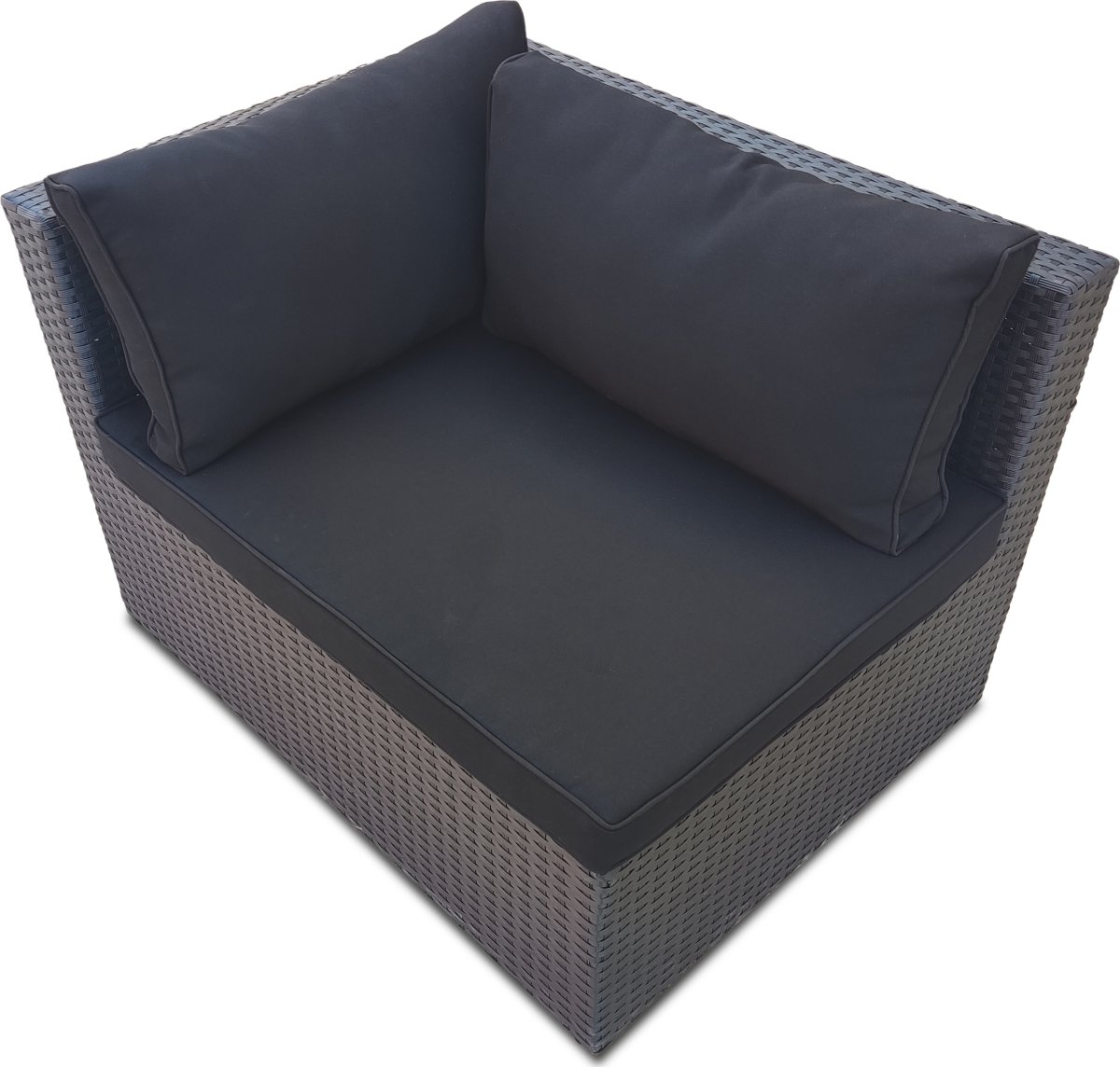 OUTDOOR soffgrupp / loungegrupp, Svart