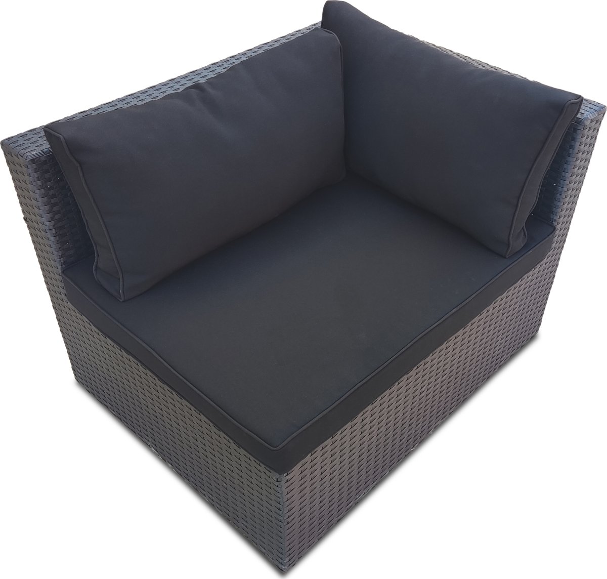 OUTDOOR soffgrupp / loungegrupp, Svart