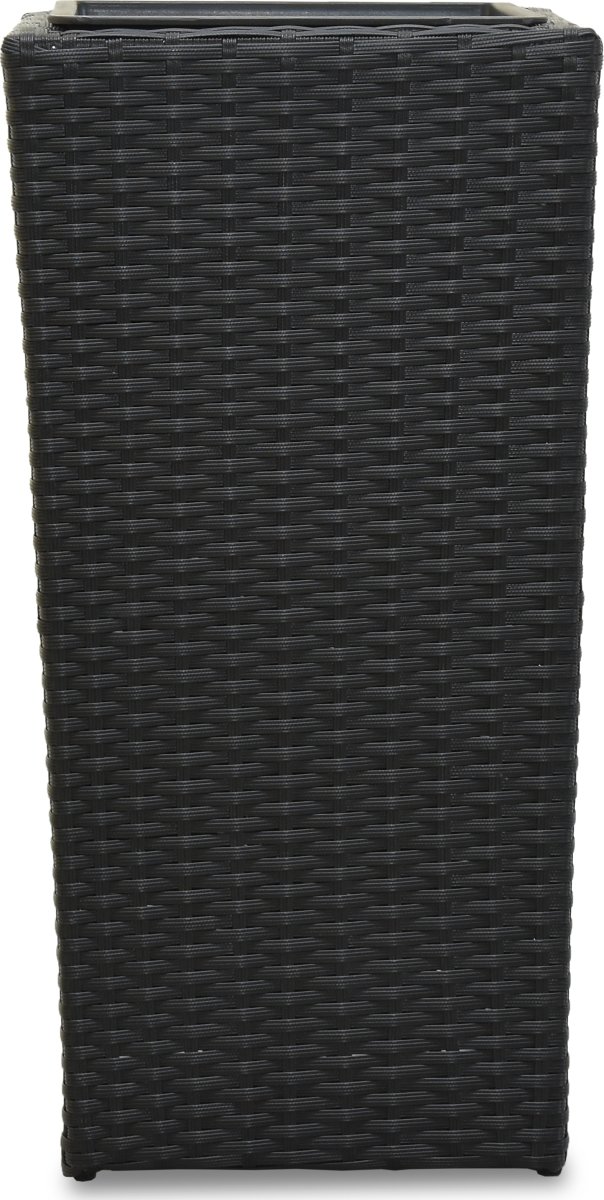 OUTDOOR blomkruka L.35 x D.35 x H.70 cm, svart