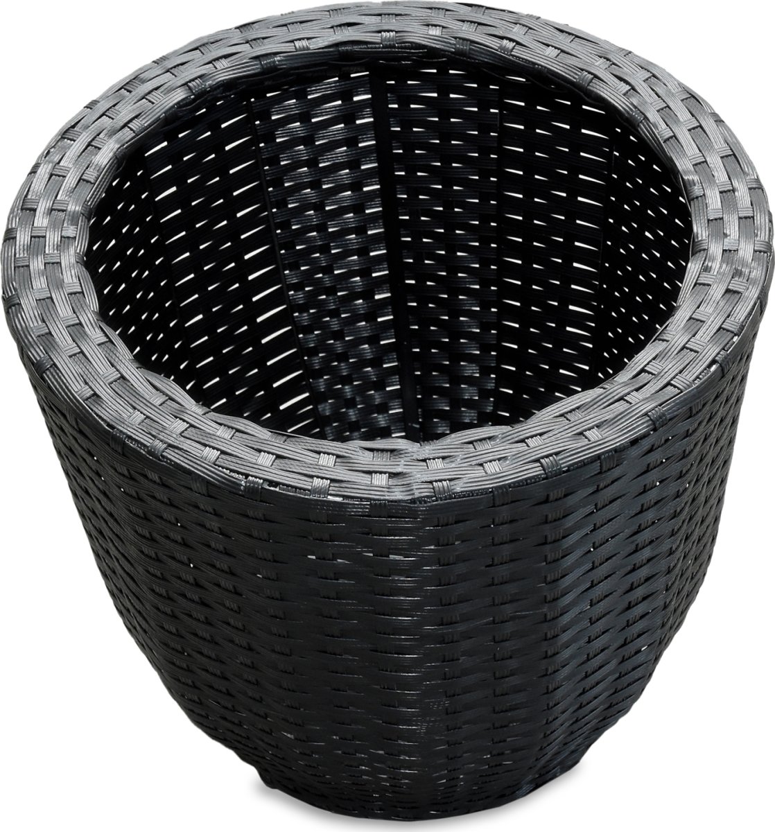 OUTDOOR blomkruka Ø.40 x H.36 cm, svart
