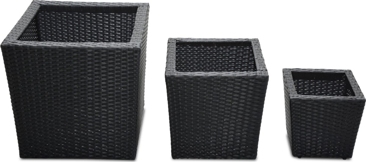 OUTDOOR blomkruka - Set om 3 st.