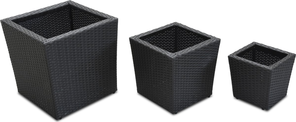 OUTDOOR blomkruka - Set om 3 st.