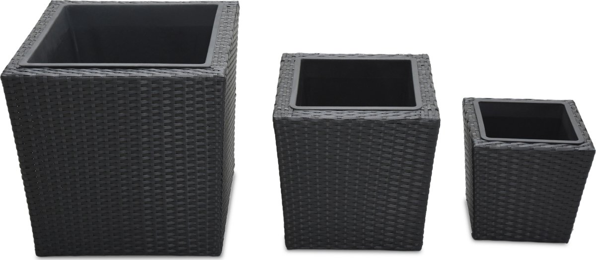 OUTDOOR blomkruka - Set om 3 st.