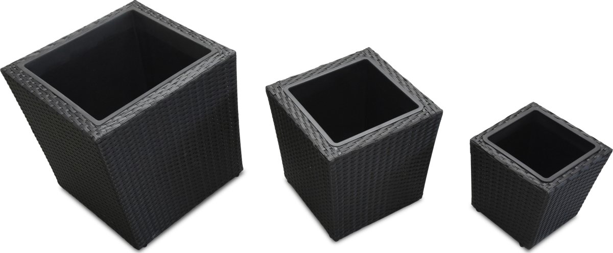 OUTDOOR blomkruka - Set om 3 st.